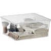 Contenitore in plastica C Box 34x40x17 cm M trasparente