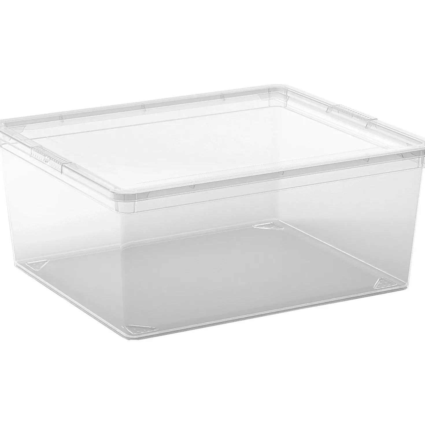 Contenitore in plastica C Box 34x40x17 cm M trasparente