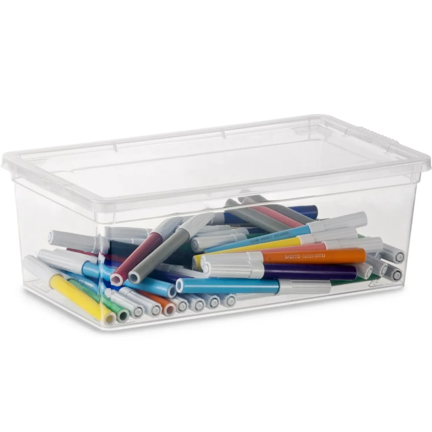 Contenitore in plastica C Box 19x33,5x12 cm XS trasparente