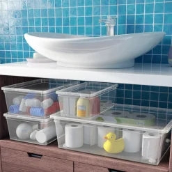 Contenitore in plastica C Box 16,5x19,5x9,5 cm XXS trasparente