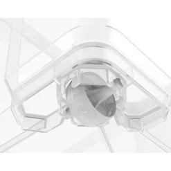 Contenitore in plastica OBI Santos Box 56x38x26 cm L trasparente