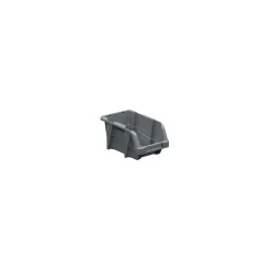 Contenitore in polipropilene grigio basalto 100x170x84 mm