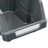 Contenitore in polipropilene grigio basalto 148x250x128 mm