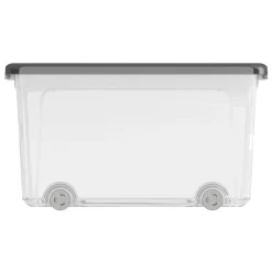 Contenitore KIS W-Box alto L 31,5x39x56,5 cm grigio scuro