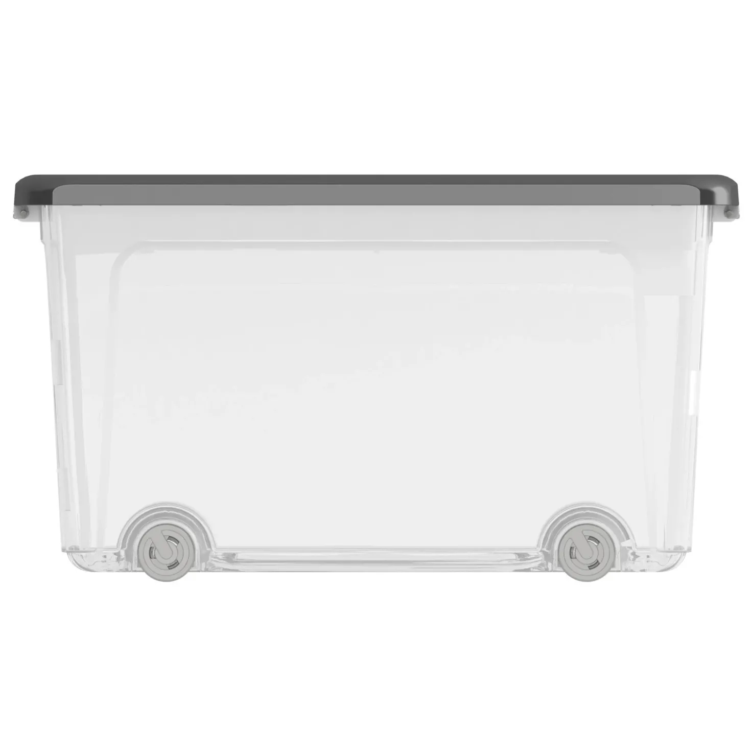 Contenitore KIS W-Box alto L 31,5x39x56,5 cm grigio scuro