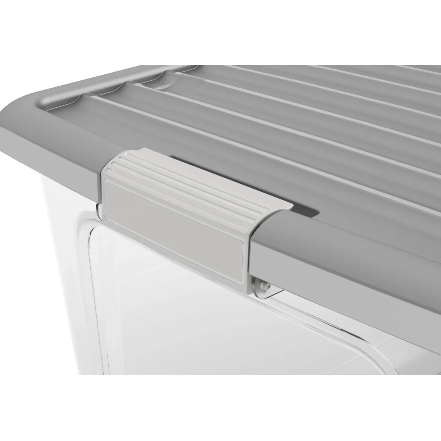 Contenitore KIS W-Box alto L 31,5x39x56,5 cm grigio scuro