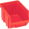 Contenitore porta minuterie in plastica EcoBox 111 rosso
