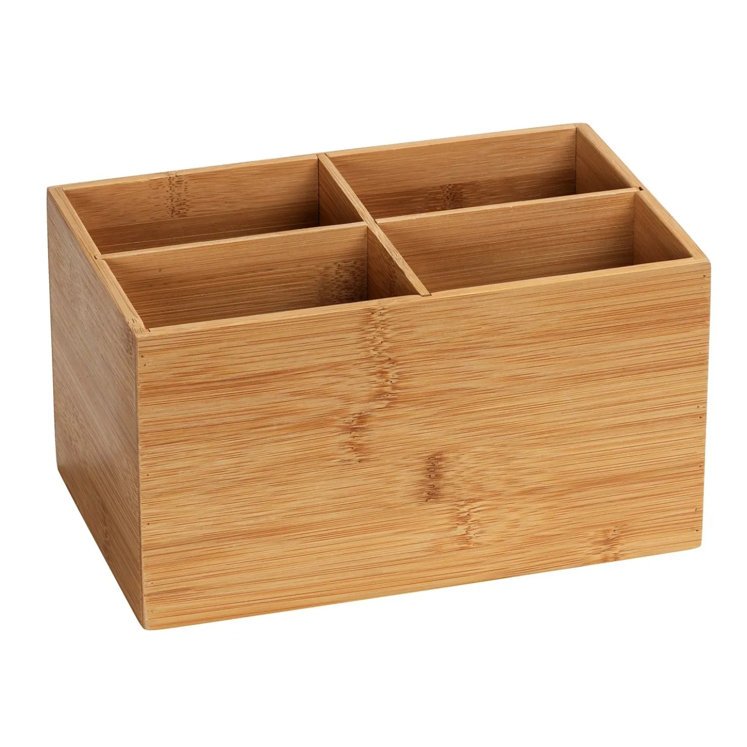 Contenitore Wenko Terra 4 scomparti 2,95 l bambù marrone
