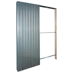 Controtelaio per porte scorrevoli parete intonaco L 800 x H 2100 x P 105 mm