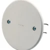 Coperchio per scatole tonde da incasso Ø 60 mm bianco 2 pz