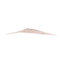 Copertura per gazebo in poliestere 300x400 cm beige