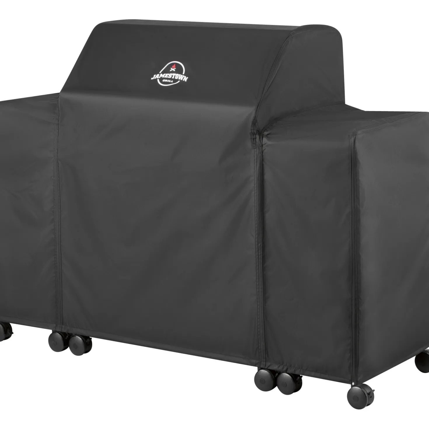 Copertura per grill a gas Jamestown Knox a 4 fuochi 111x138,6x57,5 cm nero