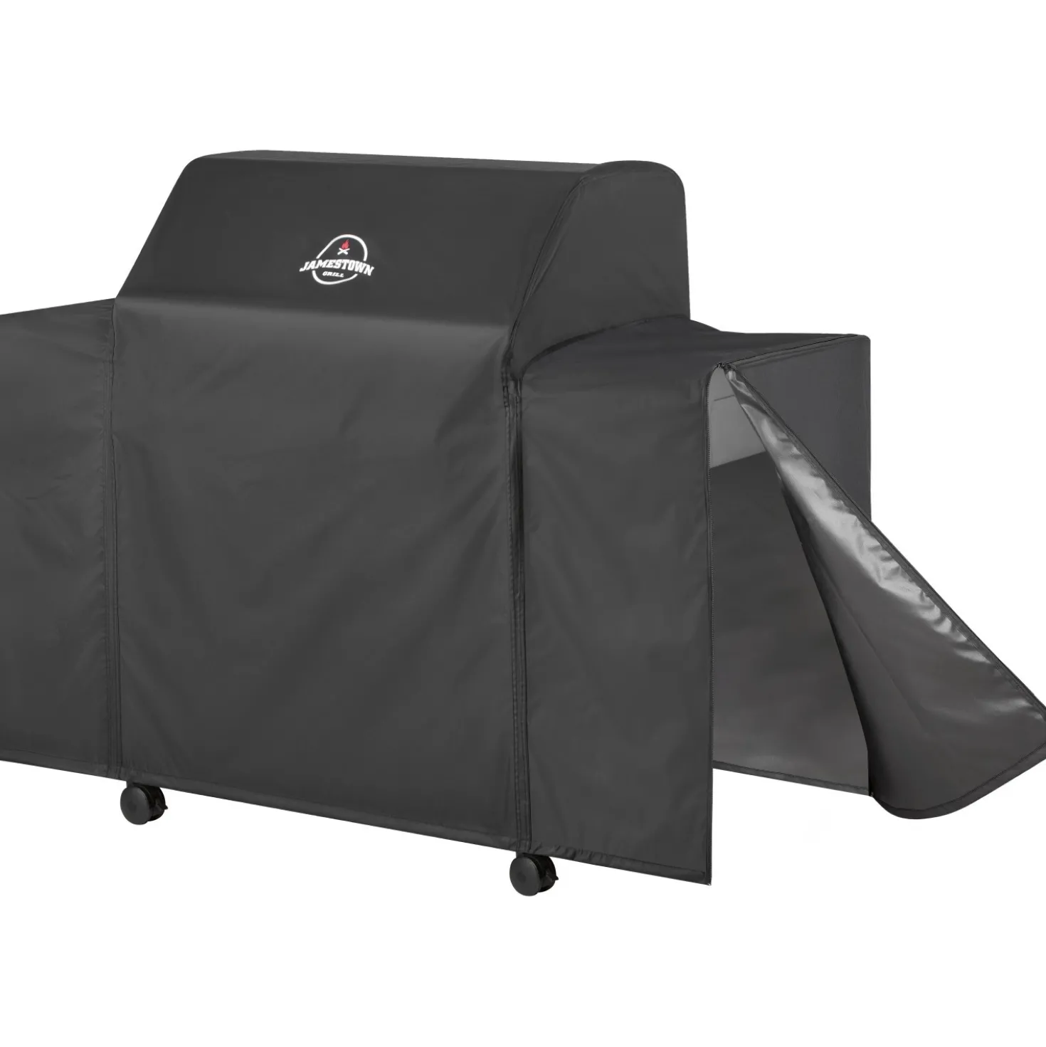 Copertura per grill a gas Jamestown Knox a 4 fuochi 111x138,6x57,5 cm nero