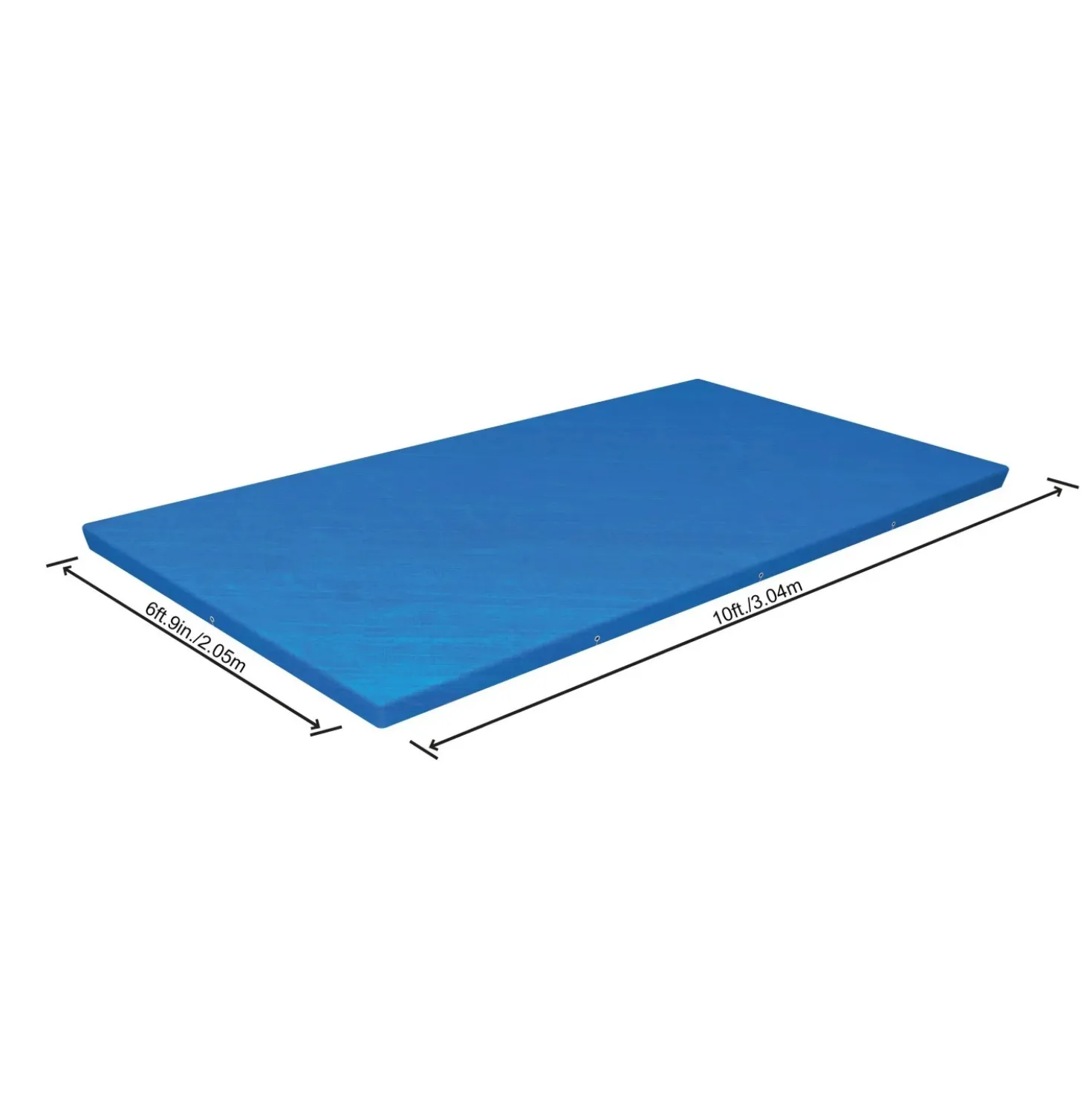 Copertura per piscina Steel Pro Frame in PE rettangolare Bestway 300x201x66 cm b