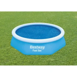 Copertura termica per piscina Bestway Fast Set rotonda Ø 210 cm blu