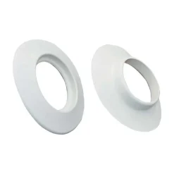 Coppia rosone interno/esterno Ø100