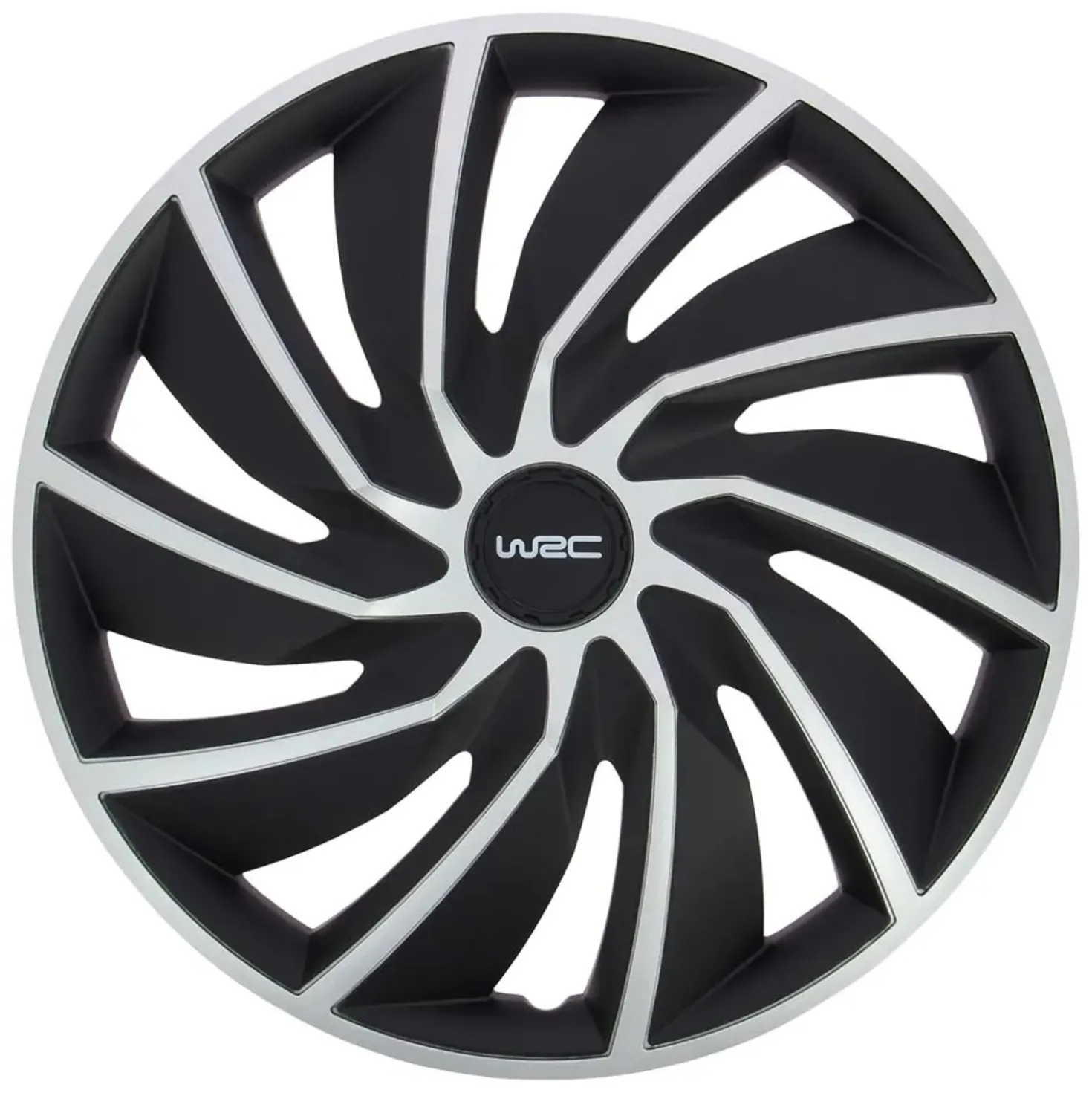 Copricerchioni WRC bicolor 15" TURBO 4 pz