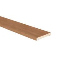 Coprifilo liscio impiallacciato rovere altezza 7 cm