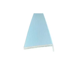 Coprifilo liscio listellare laminato Bco Matrix alt 7 cm con ala da 4 cm
