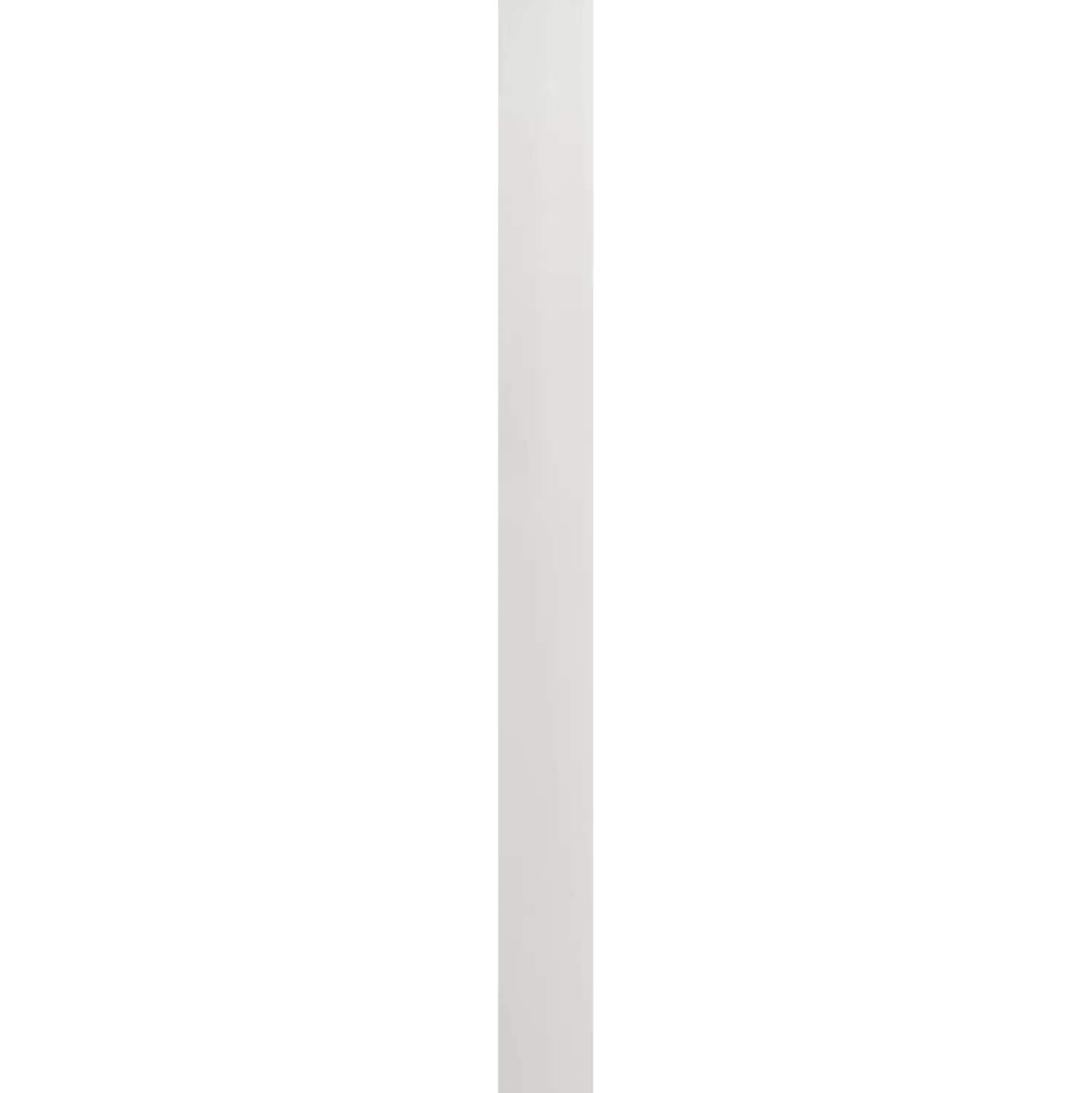Coprifilo piatto 3x3 cm bianco