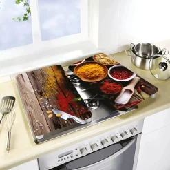 Coprifornelli in vetro Universal Spezie 30x52 cm 2 pz