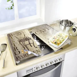 Coprifornelli in vetro Universal Bistrot 30x52 cm 2 pz