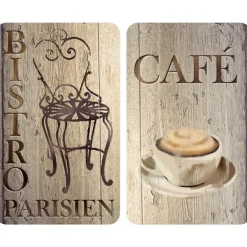Coprifornelli in vetro Universal Bistrot 30x52 cm 2 pz