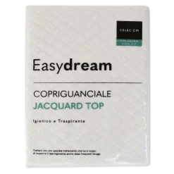 Copriguanciale Jacquard bianco