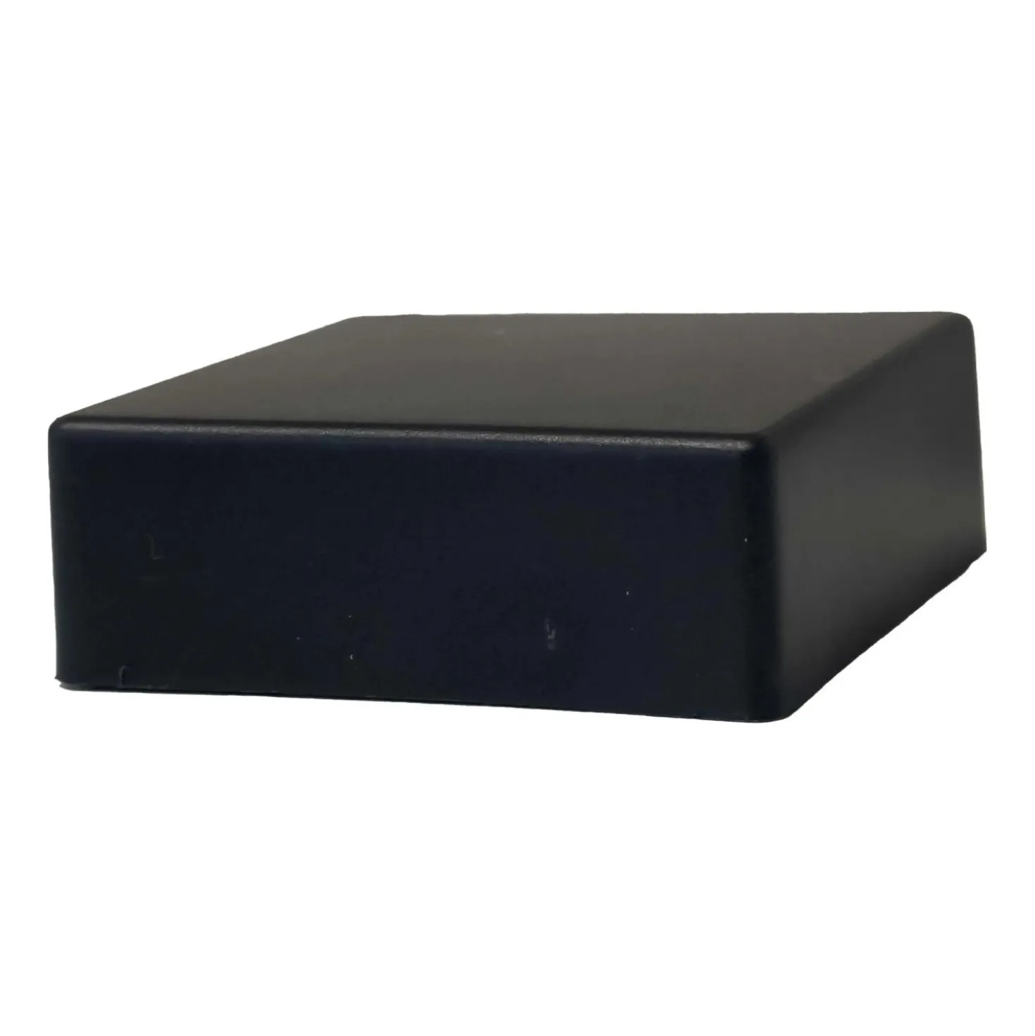 Copripalo in plastica 2 pz 7x7x2,5 cm nero