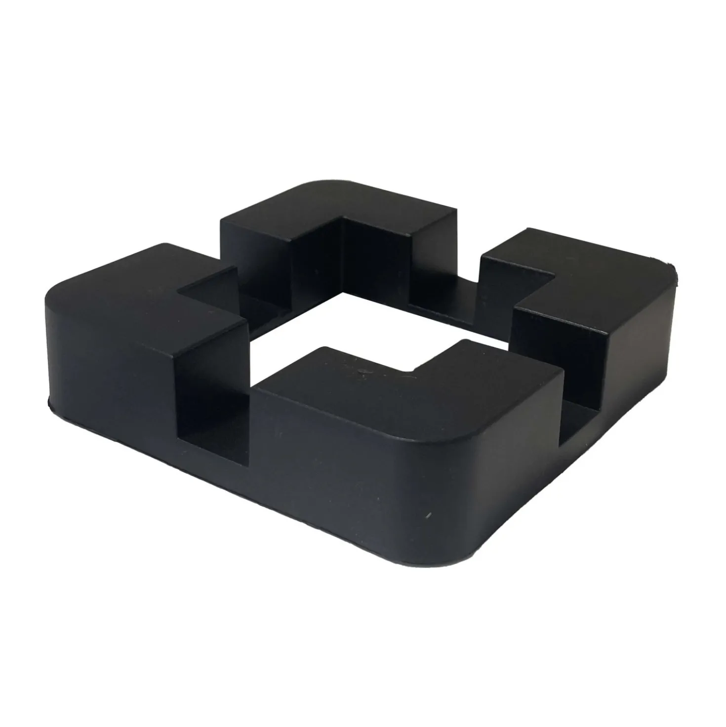 Copripalo in plastica 2 pz 12,5x3 cm nero