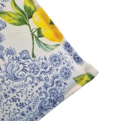 Coprisedia Ravello azzurro 40x40 cm set da 4 pz