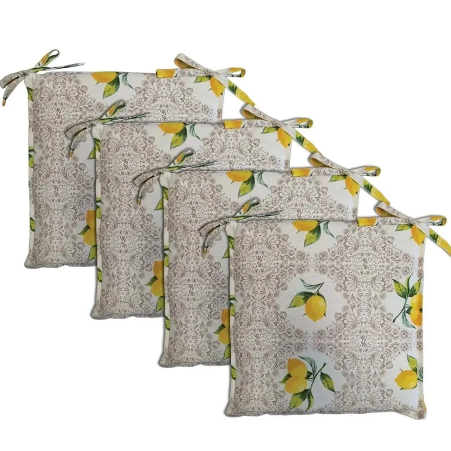 Coprisedia Ravello beige 40x40 cm set da 4 pz
