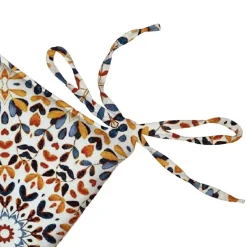 Coprisedia relax Bloom 40x40 cm azzurro 4 pz