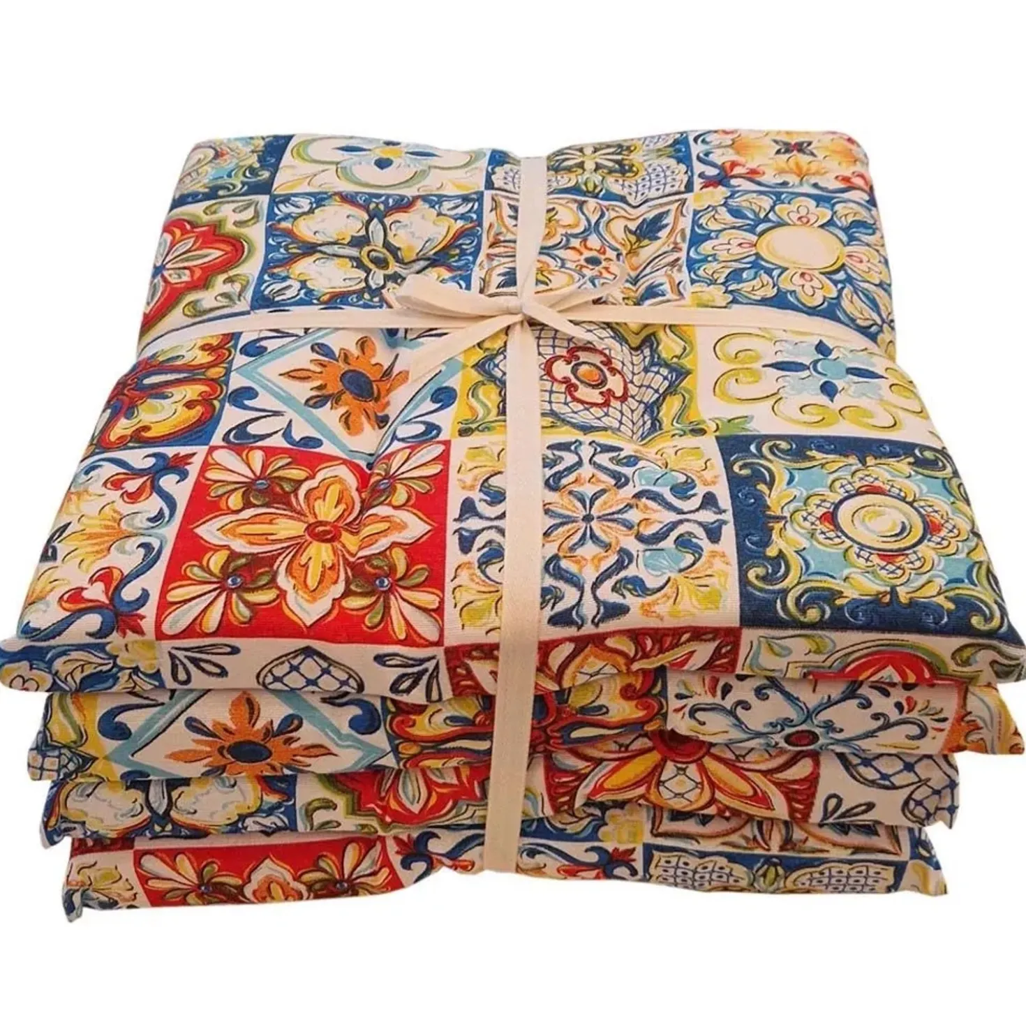 Coprisedia relax Coppola 40x40 cm multicolor 4 pz