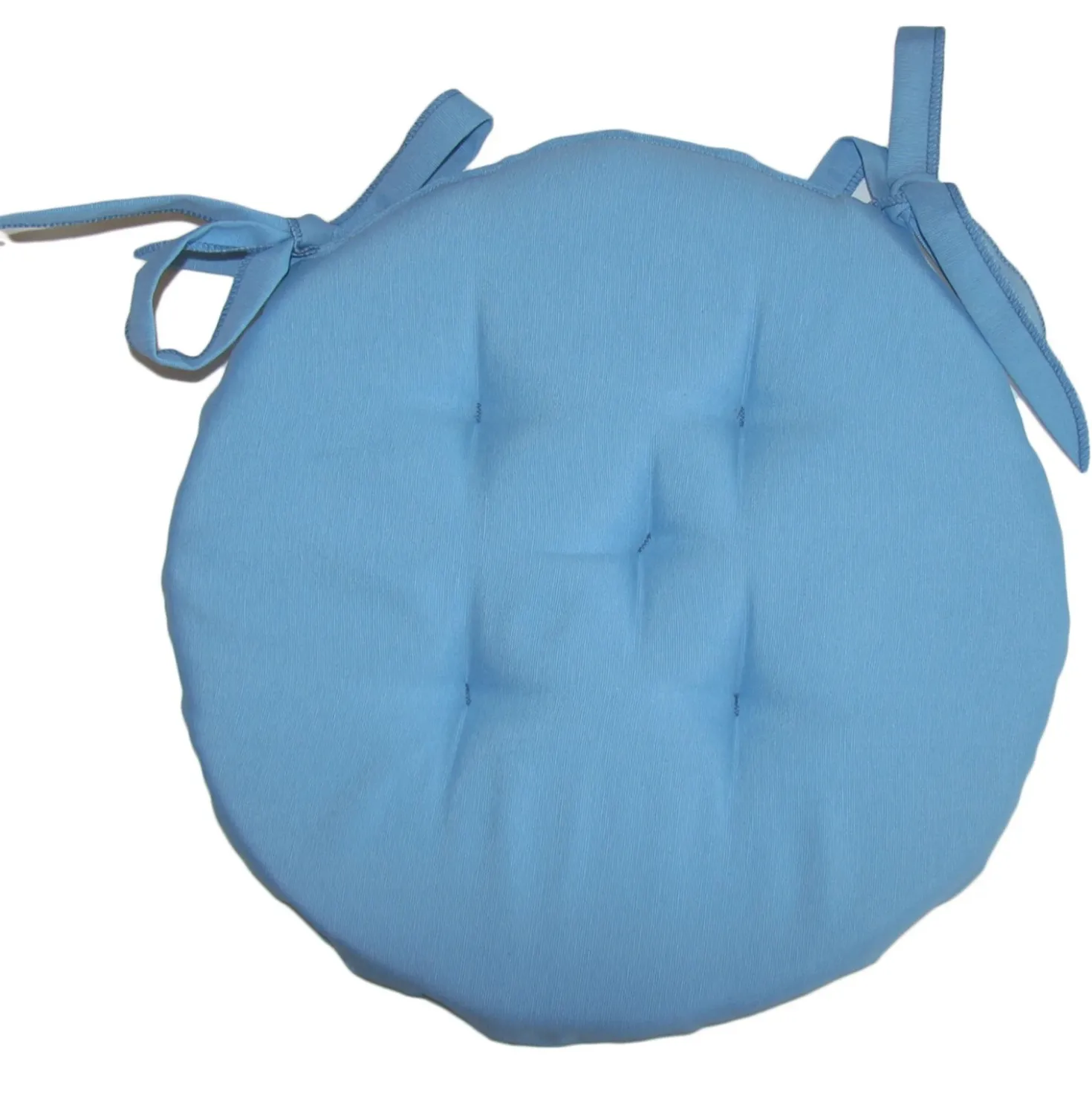 Coprisedia tondo colore azzurro Ø 40 cm