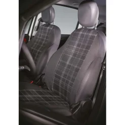 Coprisedili anteriori Fiat Panda 12 scozzese grigio piombo