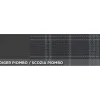 Coprisedili Panda 12 5 posti ant+post intero grigio piombo