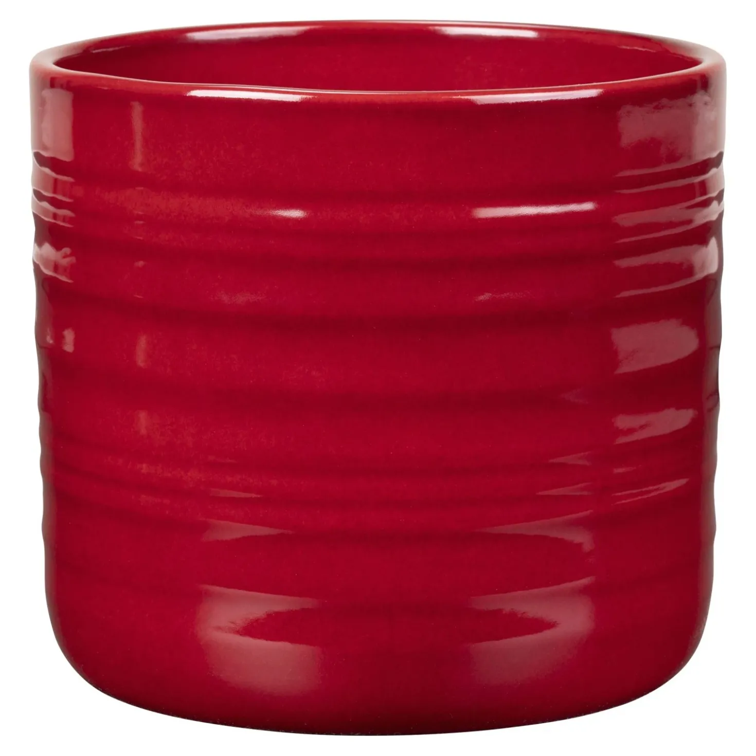 Coprivaso in ceramica Scheurich 17 cm Royal Bordeaux