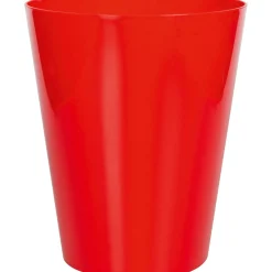 Coprivaso per orchidee Ø 12,5 cm rosso laccato