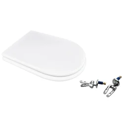 Copriwater a D E239 in mdf dedicato bianco