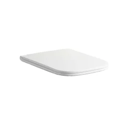 Copriwater a D Tulipano in termoindurente bianco