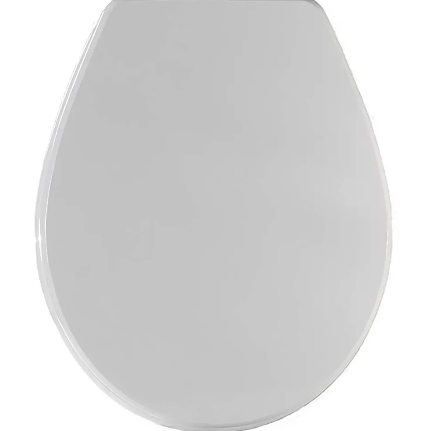 Copriwater ovale Colibrì 2 in mdf bianco