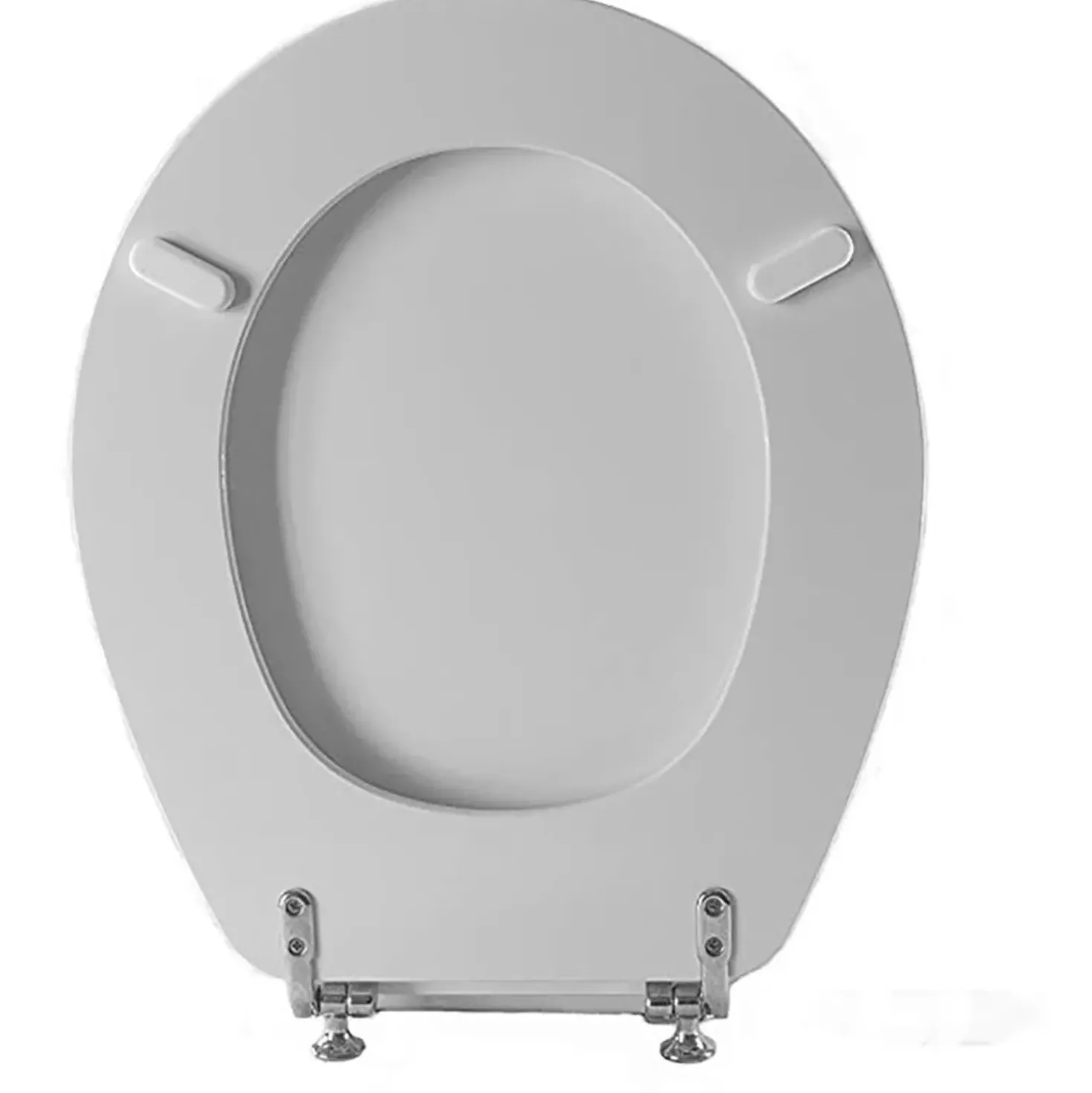 Copriwater ovale Colibrì 2 in mdf bianco