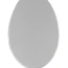 Copriwater ovale Ellisse in mdf bianco