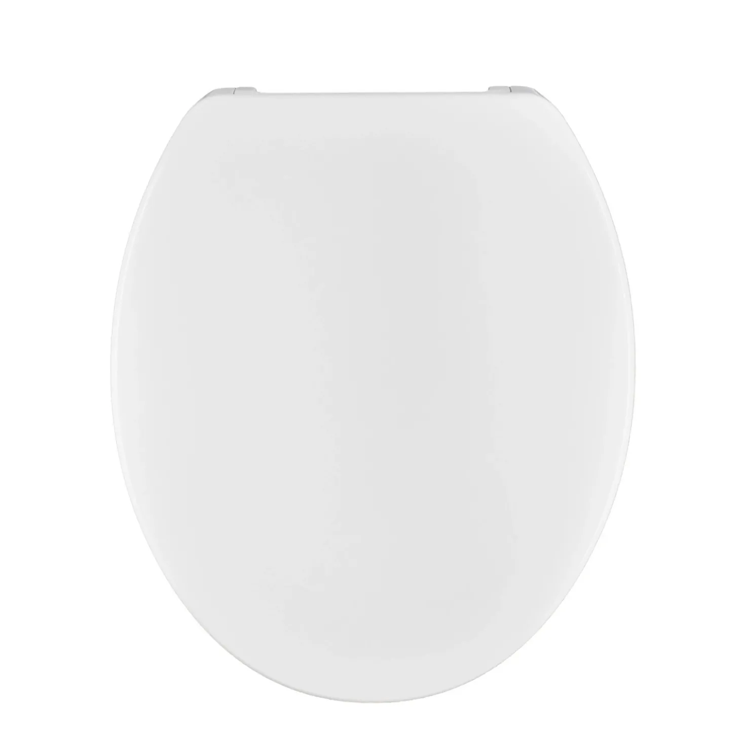 Copriwater ovale in termoindurente bianco