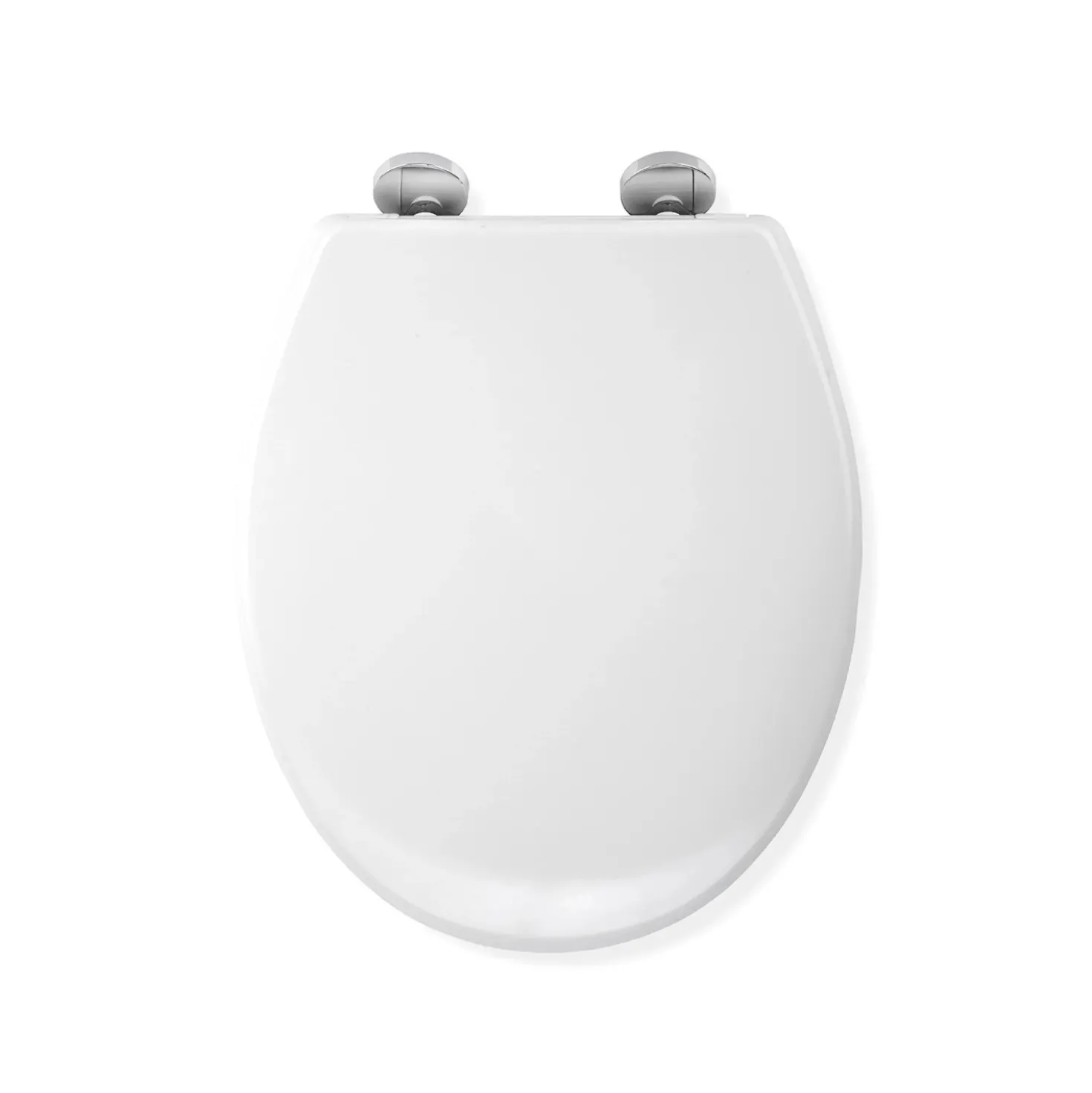 Copriwater ovale in termoindurente bianco