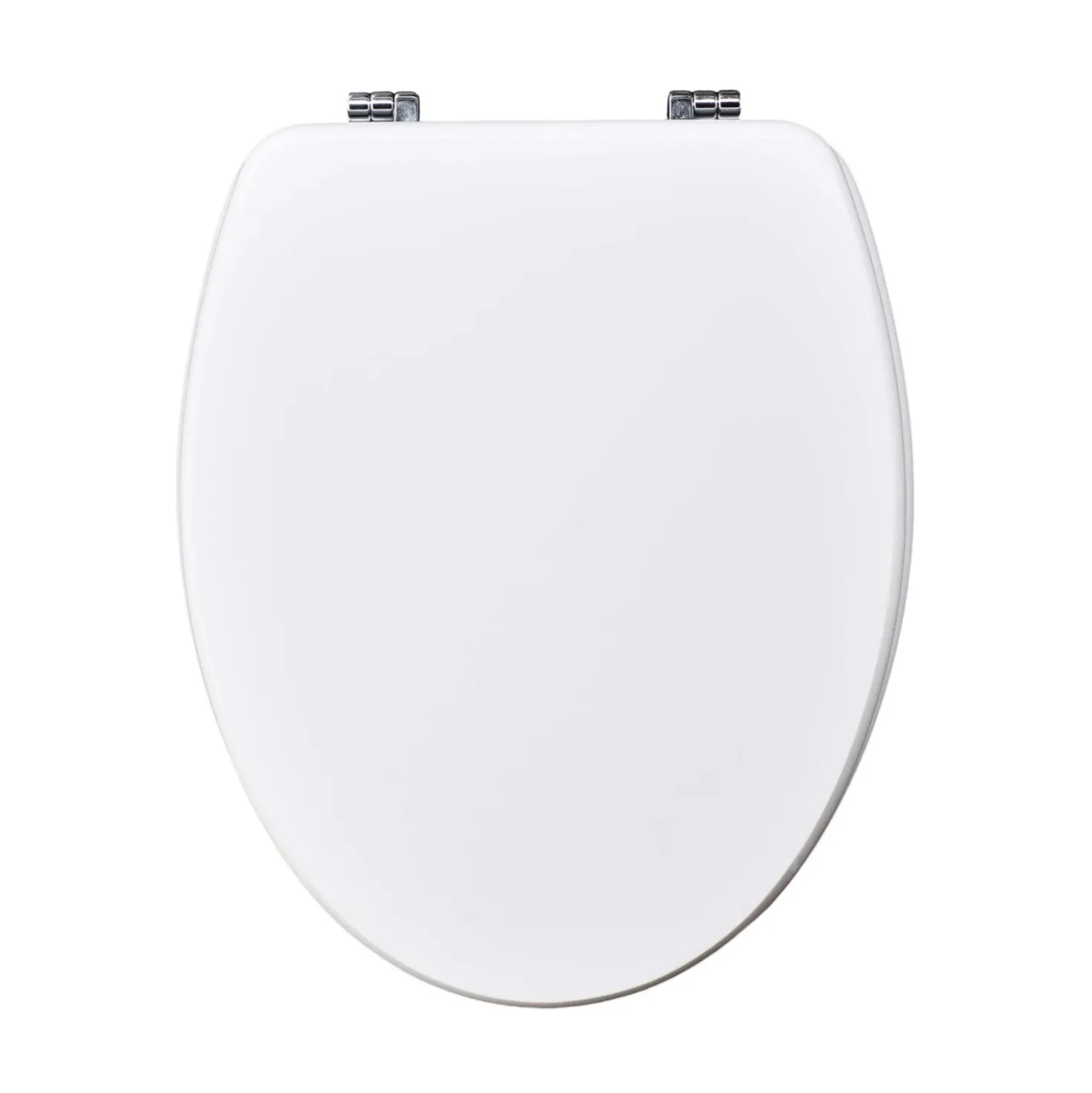 Copriwater ovale per disabili Sagittario in mdf poliesterato bianco