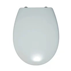 Copriwater ovale Quarzo bianco