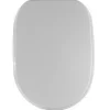 Copriwater ovale Sintesi in mdf bianco