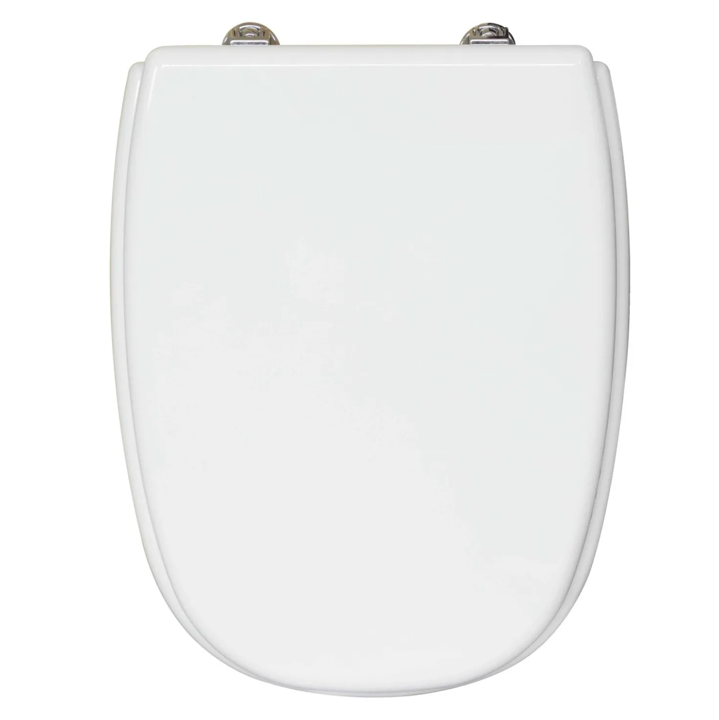Copriwater ovale Square in mdf bianco